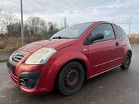 Gebraucht Citroën C2 60 PS (44 kW) 2009 Rot Kleinwagen