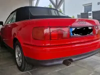 Gebraucht Audi 80 133 PS (97 kW) 1992 Rot Cabrio