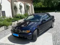 Gebraucht BMW 325 Sport Line 192 PS (141 kW) 2003 Blau Cabrio