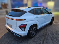 Gebraucht Hyundai Kona N Line 199 PS (146 kW) 2023 Weiß SUV