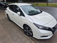Gebraucht Nissan Leaf Tekna 110 kW (150 PS) 2021 Weiß Kleinwagen