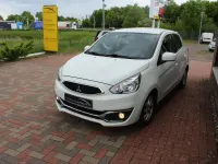 Gebraucht Mitsubishi Space Star 80 PS (58 kW) 2016 Weiß Kleinwagen