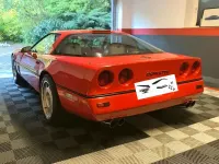 Gebraucht Corvette C4 250 PS (183 kW) 1990 Rot Coupé