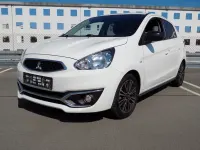Gebraucht Mitsubishi Space Star Top 80 PS (58 kW) 2018 Weiß Kleinwagen