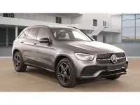 Gebraucht Mercedes GLC300 AMG 245 PS (180 kW) 2021 Selenitgrau (metallic) Coupé