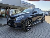 Gebraucht Mercedes GLE350 AMG 258 PS (189 kW) 2019 Obsidianschwarz  met. Coupé
