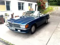 Gebraucht Mercedes SL300 180 PS (132 kW) 1987 Blau Cabrio