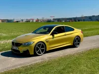 Gebraucht BMW M4 M Performance 431 PS (317 kW) 2015 Gelb Coupé