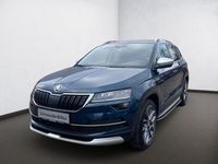 Gebraucht Skoda Karoq Scout 4x4 150 PS (110 kW) 2019 Blau metallic m SUV
