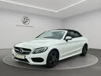 Gebraucht Mercedes C200 AMG line 184 PS (135 kW) 2017 Polarweiss Cabrio
