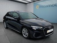 Gebraucht Audi A3 150 PS (110 kW) 2022 Schwarz Limousine