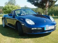 Brugt Porsche Boxster S 280 HK (205 kW) 2005 Blå Cabriolet