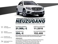Gebraucht Mercedes GLC220 Luxury 170 PS (125 kW) 2016 Weiß SUV