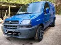 Gebraucht Fiat Doblò 101 PS (74 kW) 2004 Blau Van / Kleinbus