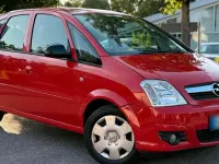 Gebraucht Opel Meriva 100 PS (73 kW) 2009 Rot Van / Kleinbus