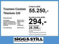 Neu Ford Tourneo Titanium 170 PS (125 kW) 2026 Frost weiß Van / Kleinbus