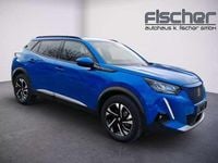 Gebraucht Peugeot e-2008 Allure 100 kW (136 PS) 2022 Blau metallic perlmutt (metallic) SUV