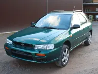 Gebraucht Subaru Impreza 125 PS (91 kW) 2000 Grün Kombi