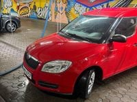 Gebraucht Skoda Roomster 75 PS (55 kW) 2010 Rot Van / Kleinbus