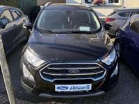 Gebraucht Ford Ecosport Titanium 125 PS (91 kW) 2019 Obsidianschwarz metallic SUV