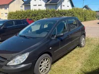Gebraucht Peugeot 307 110 PS (80 kW) 2001 Schwarz Kleinwagen