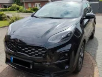 Gebraucht Kia Sportage 136 PS (100 kW) 2021 Schwarz SUV