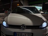 Gebraucht VW Golf VII Highline 140 PS (102 kW) 2013 Weiß Limousine