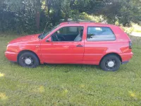 Gebraucht VW Golf III 60 PS (44 kW) 1997 Rot Kleinwagen