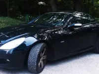 Gebraucht Mercedes SLK200 163 PS (119 kW) 2008 Schwarz Cabrio