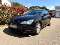 Gebraucht Seat Leon ST Reference 110 PS (80 kW) 2014 Schwarz Kombi