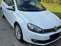 Gebraucht VW Golf Cabriolet 122 PS (89 kW) 2012 Weiß Cabrio
