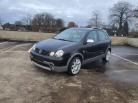 Brugt VW Polo Cross 80 HK (58 kW) 2004 Sort Hatchback
