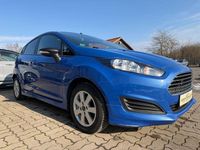 Gebraucht Ford Fiesta Trend 95 PS (69 kW) 2013 Blau Kleinwagen