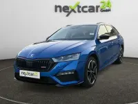 Gebraucht Skoda Octavia RS 245 PS (180 kW) 2021 Modra race/race blue (metallic) Kombi