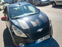 Gebraucht Chevrolet Spark 68 PS (50 kW) 2012 Schwarz Kleinwagen
