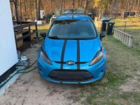 Gebraucht Ford Fiesta 75 PS (55 kW) 2009 Blau Kleinwagen