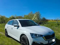 Gebraucht Skoda Scala Ambition 116 PS (85 kW) 2019 Weiß Kleinwagen