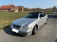 Gebraucht Mercedes CLK200 163 PS (119 kW) 2001 Silber Cabrio