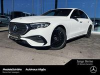 Gebraucht Mercedes E300 AMG 313 PS (230 kW) 2024 Unilack polarweiß Limousine