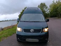 Gebraucht VW Multivan 131 PS (96 kW) 2008 Grün Van / Kleinbus