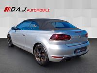 Gebraucht VW Golf Cabriolet Exclusive 122 PS (89 kW) 2012 Silber Cabrio