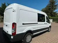 Gebraucht Ford Transit 131 PS (96 kW) 2018 Weiß Van / Kleinbus