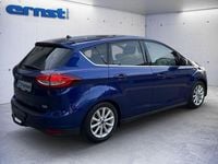 Gebraucht Ford C-MAX Titanium 125 PS (91 kW) 2018 Blau Van / Kleinbus