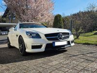 Gebraucht Mercedes SLK55 AMG AMG 421 PS (309 kW) 2014 Weiß Cabrio