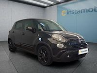 Gebraucht Fiat 500L Cross 95 PS (69 kW) 2020 Schwarz Van / Kleinbus