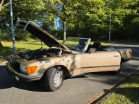 Gebraucht Mercedes SL450 218 PS (160 kW) 1980 Andere farben Cabrio
