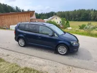 Gebraucht VW Touran Comfortline 105 PS (77 kW) 2011 Blau Van / Kleinbus