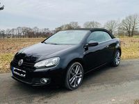 Gebraucht VW Golf Cabriolet Life 140 PS (102 kW) 2013 Schwarz Cabrio