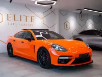 Gebraucht Porsche Panamera Turbo 551 PS (405 kW) 2019 Orange Kleinwagen