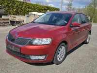 Gebraucht Skoda Rapid Joy 110 PS (80 kW) 2016 Rot Kleinwagen